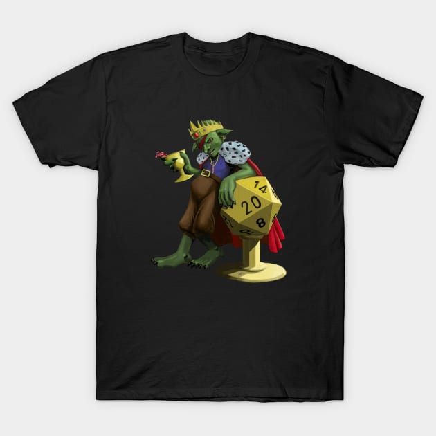 Dungeon Master's Block King Stomp T-Shirt by dms_block